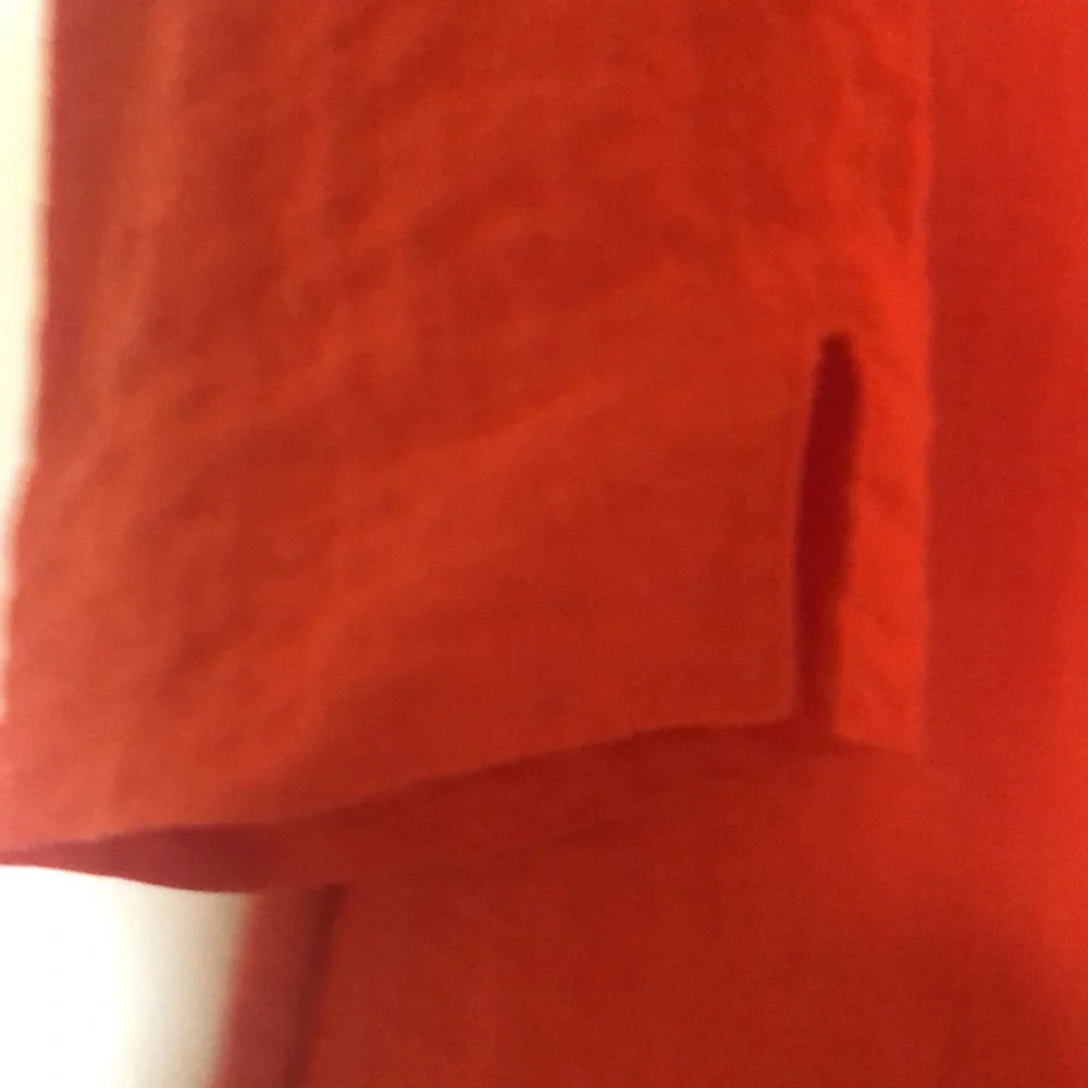 John Mark Orange Tunic Size M - Picture 2 of 4